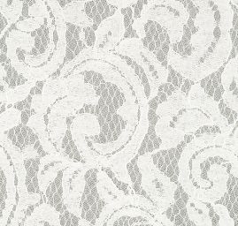 Krajka vzorový tyl slonová kost