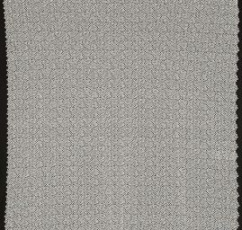 Efektní hrubá krajka geometrický vzor slonová kost