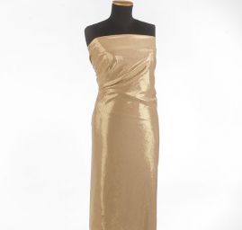 Lamé úplet zlaté šupinky