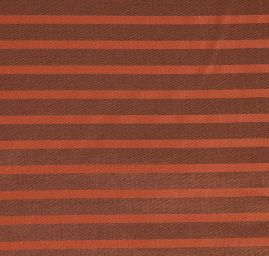 Podšívka žakárová proužky hnědé