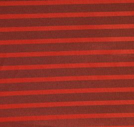 Podšívka žakárová proužky červené/vínové