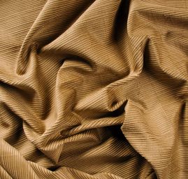 Manšestr jednobarevný hnědooříškový