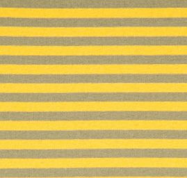 Úplet bavněný proužek olivov-okrový