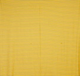 Úplet bavněný proužek olivov-okrový