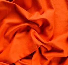 Úplet bavlněný středně silný pastel oranžovoskořicová