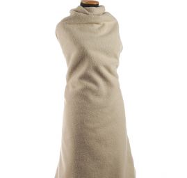 Beránek imitace bílý/riflovina modrá II.jakost