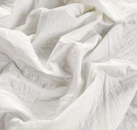 Prošev geometrický vzor bílý - podšívka