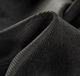 Manšetr pružný bavlna spandex černý