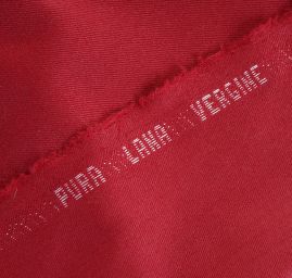 Vlněná kostýmová látka jemná vínová