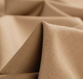 Vlněná kostýmová látka jemná camel hnědá