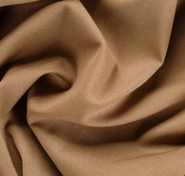 Vlněná kostýmová látka jemná camel hnědá