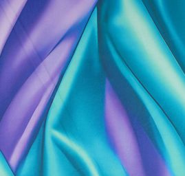 Satén jemný imitace hedvábí s abstratkním vzorem