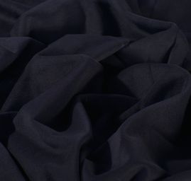 Flauš směs vlna/kašmír černá 