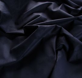Imitace broušené kůže alcantara tmavě modrá