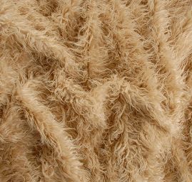 Imitace kožešiny kašmírské kozy béžová
