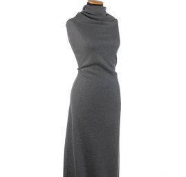 Vlněný teplejší buklé úplet šedý