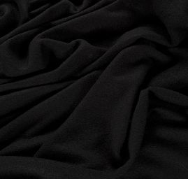 Vlněný teplejší buklé úplet černý