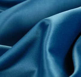 Pružný satén hladký tm.tyrkys