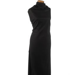 Riflovina keprová vazba černá