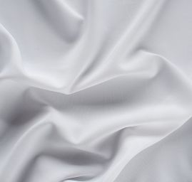 Kostýmová látka hladká bílá