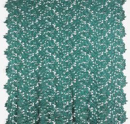 Hrubá krajka  tm.zelená