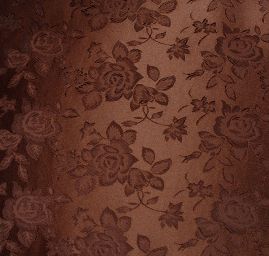 Brokát krojový nepružný tm.hnědý