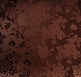 Brokát krojový nepružný tm.hnědý