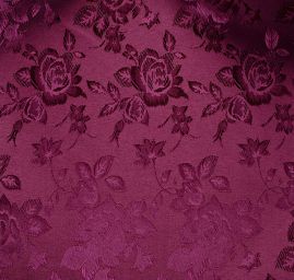 Brokát krojový nepružný tmavě fialovovínová