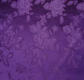 Brokát krojový nepružný tmavě fialová 