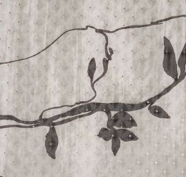 Prošev květinový vzor/vínová II.jakost