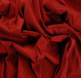 Kostýmová látka Art Fabrics bavlna směs červenovínová