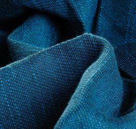 Kostýmová látka Art Fabrics bavlna směs modrá