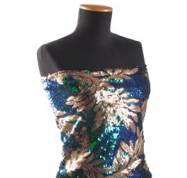 Krajka tylová s flitry