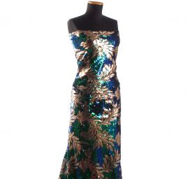 Krajka tylová s flitry