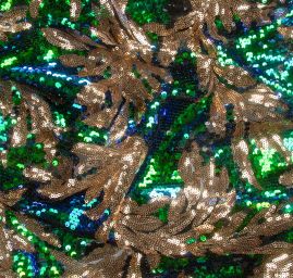 Krajka tylová s flitry