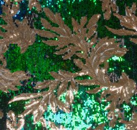 Krajka tylová s flitry