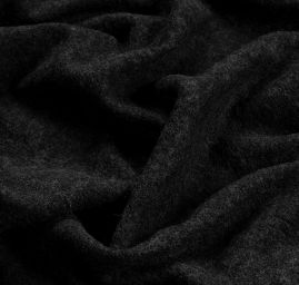 Vařená vlna tmavě šedá