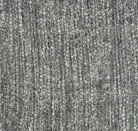 Ručně tkaná metráž šedostříbrný melír