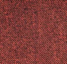 Kostýmová látka melír červená-černá