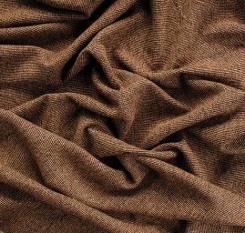 Kostýmová látka melír béžovočerný