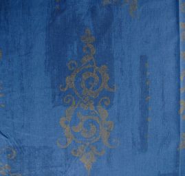 Bavlněná látka vánoční vzor ornament