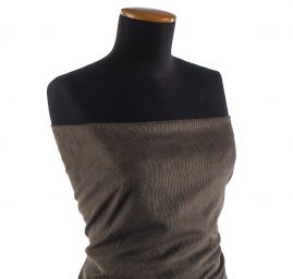 Manšestr pružný khaki zelenošedý