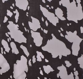 Efektní šifon černý