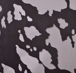 Efektní šifon černý