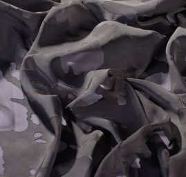 Efektní šifon černý