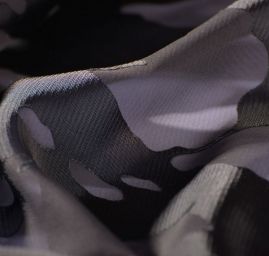 Efektní šifon černý