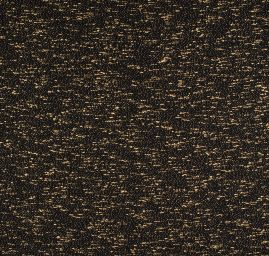 Kostýmová látka plastický vzor černozlaté barvy