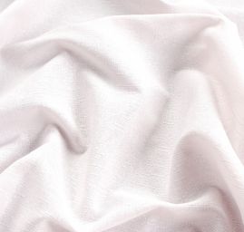 Dekorační závěsová látka pastel lomená bílá