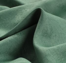 Dekorační závěsová látka pastel zelená