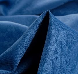 Dekorační závěsová látka modrá